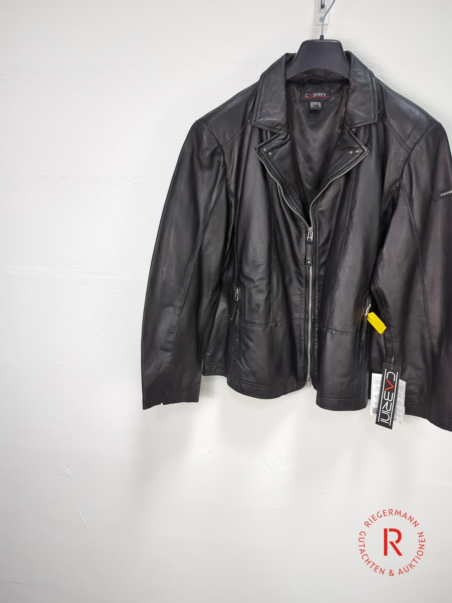 DAMEN LEDERJACKE GRÖSSE 50